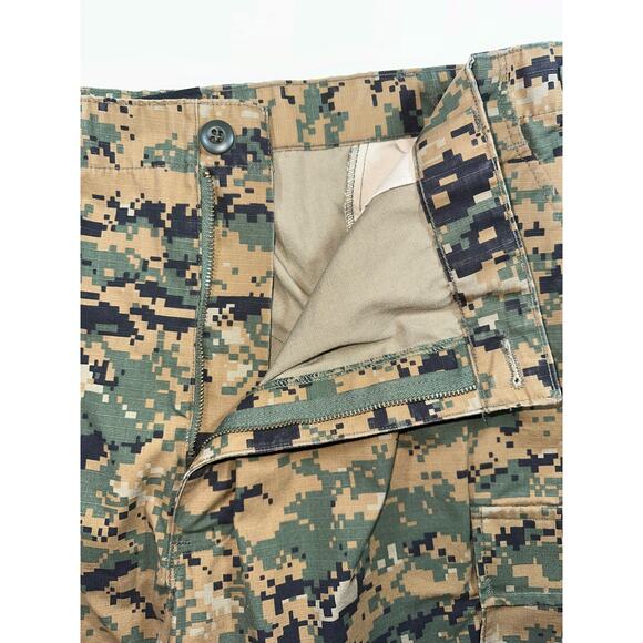 Genuine Gear Cargo Pants Mens XL-R Digital Woodland Camo Print Tactical Utility - Picture 5 of 7